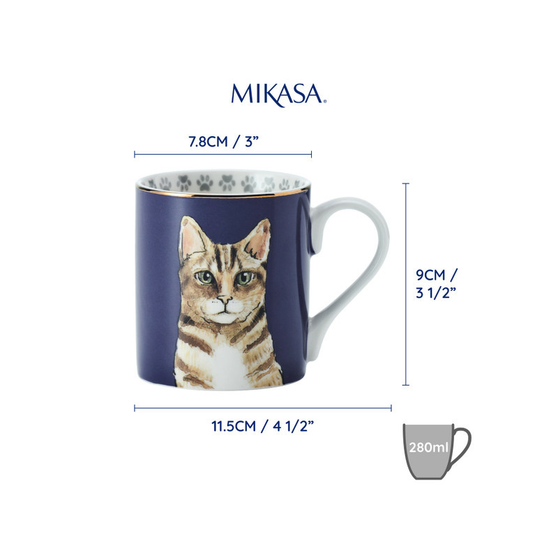 Mikasa Kot Kubek Porcelanowy 280 ml 
