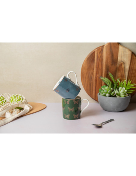 Mikasa Motyle Kubek Porcelanowy 280 ml 