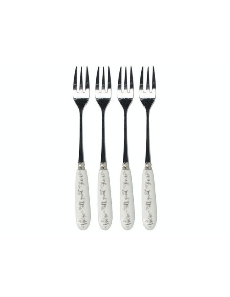 Alicja w Krainie Czarów kpl. 4 Widelczyki Deserowe