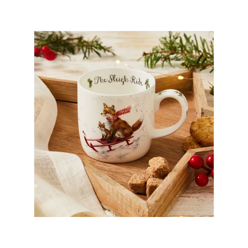 Lisy na Sankach Kubek Porcelanowy 310...