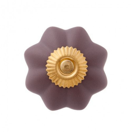 Gałka do mebli kwiatek d4x4cm