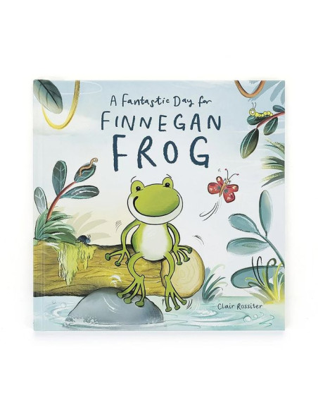 „A Fantastic Day for Finnegan Frog” Książeczka dla Dzieci