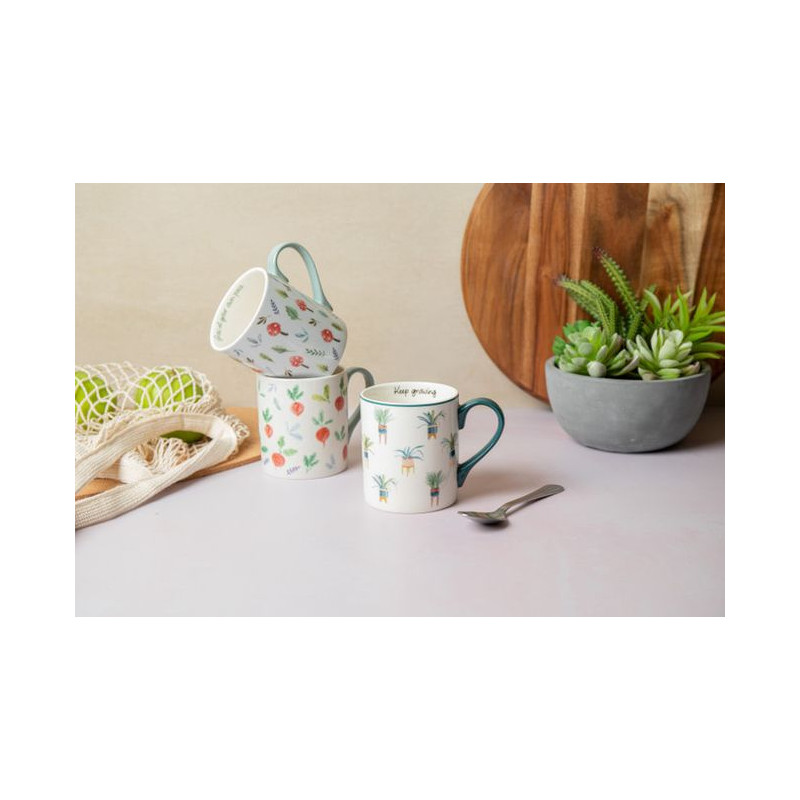 Mikasa Rośliny Kubek Porcelanowy 280 ml 