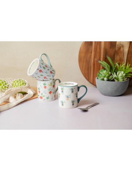 Mikasa Rośliny Kubek Porcelanowy 280 ml 