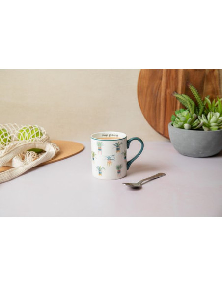 Mikasa Rośliny Kubek Porcelanowy 280 ml 