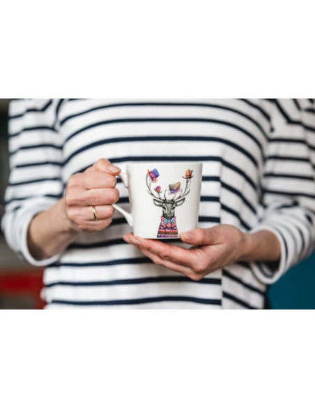 Mikasa Tipperleyhill, Jeleń Kubek Porcelanowy - 380 ml