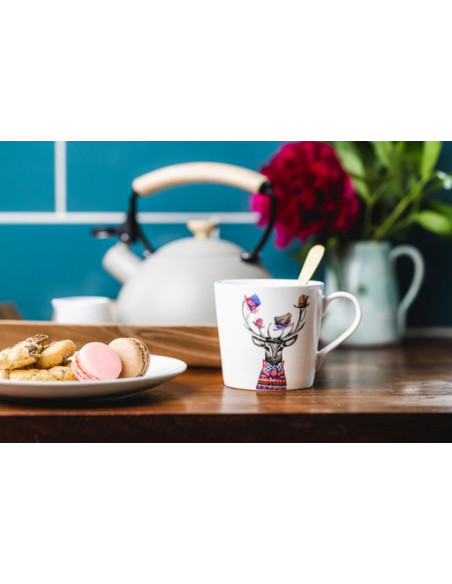 Mikasa Tipperleyhill, Jeleń Kubek Porcelanowy - 380 ml