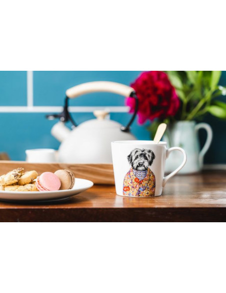 Mikasa Tipperleyhill, Kubek Porcelanowy Pies - 380 ml