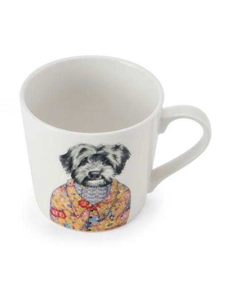 Mikasa Tipperleyhill, Kubek Porcelanowy Pies - 380 ml
