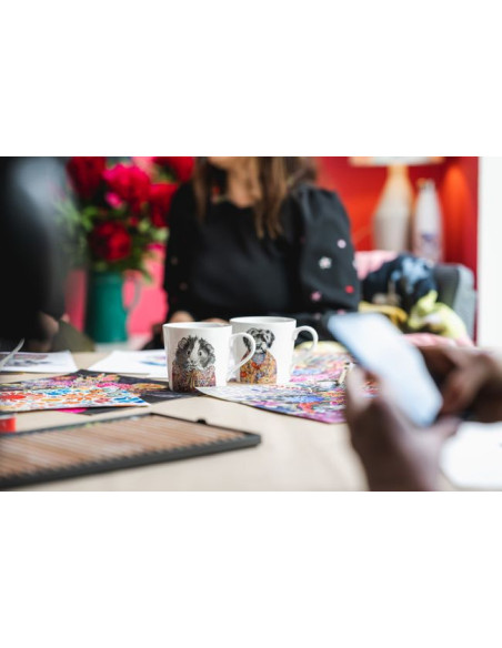 Mikasa Tipperleyhill, Kubek Porcelanowy Pies - 380 ml