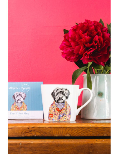 Mikasa Tipperleyhill, Kubek Porcelanowy Pies - 380 ml