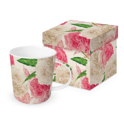 Peonie Kubek Porcelanowy w...