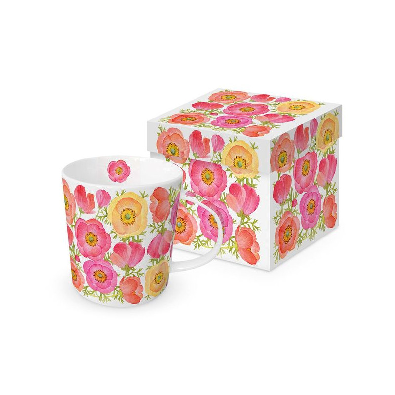 Makowy Raj Kubek Porcelanowy w...