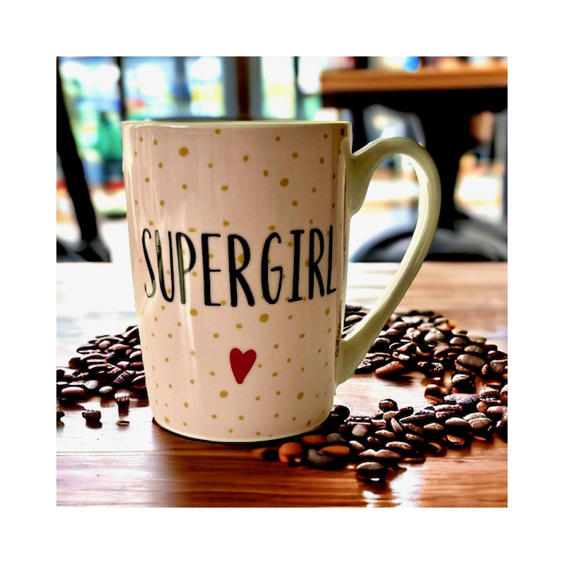 Supergirl Kubek Porcelanowy 250 ml 