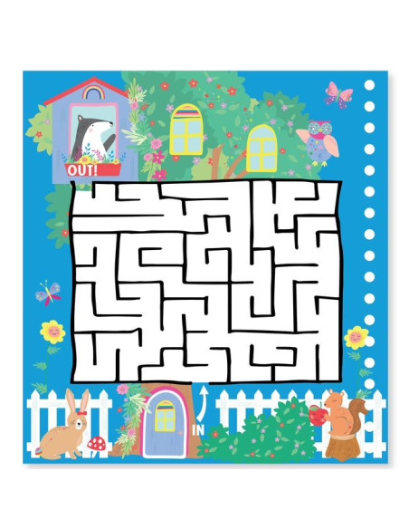 Tęczowe Wróżki Magiczna Kolorowanka Wodna z Zadaniami