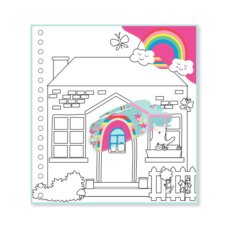 Tęczowe Wróżki Magiczna Kolorowanka...