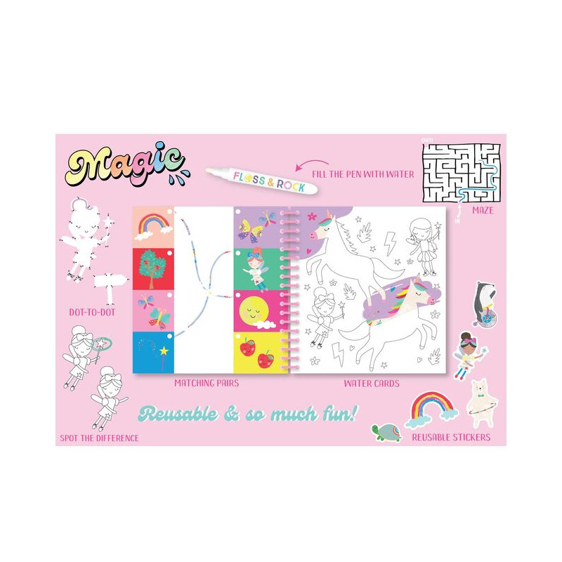 Tęczowe Wróżki Magiczna Kolorowanka...