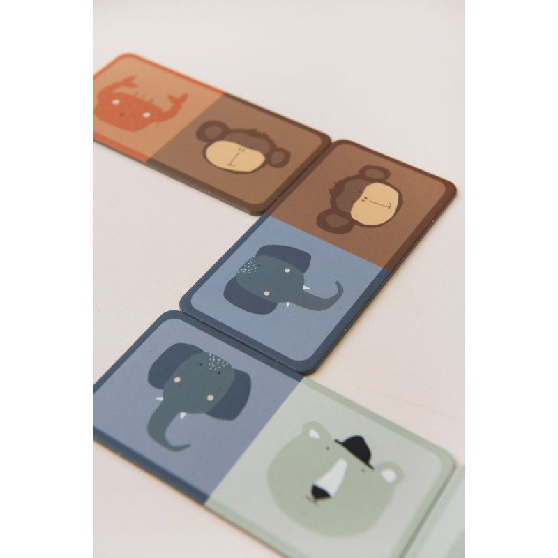 Zwierzęta Gra Domino