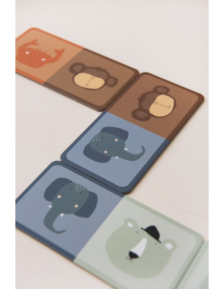 Zwierzęta Gra Domino