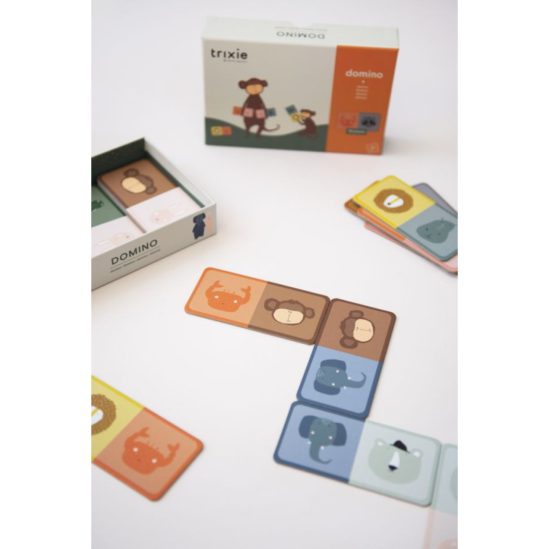 Zwierzęta Gra Domino