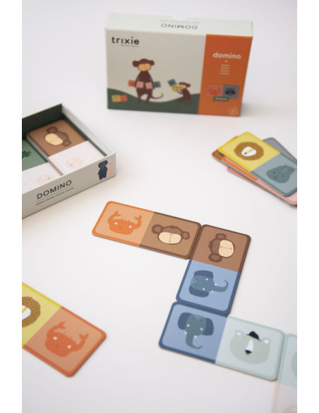 Zwierzęta Gra Domino