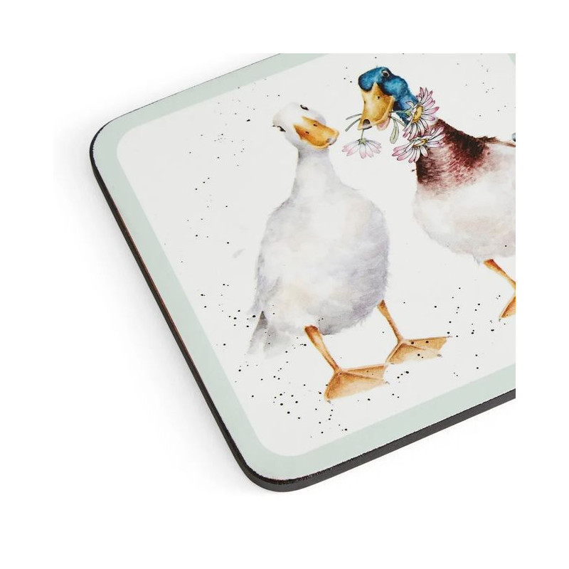 Zwierzęta Podkładki Małe 4 szt.