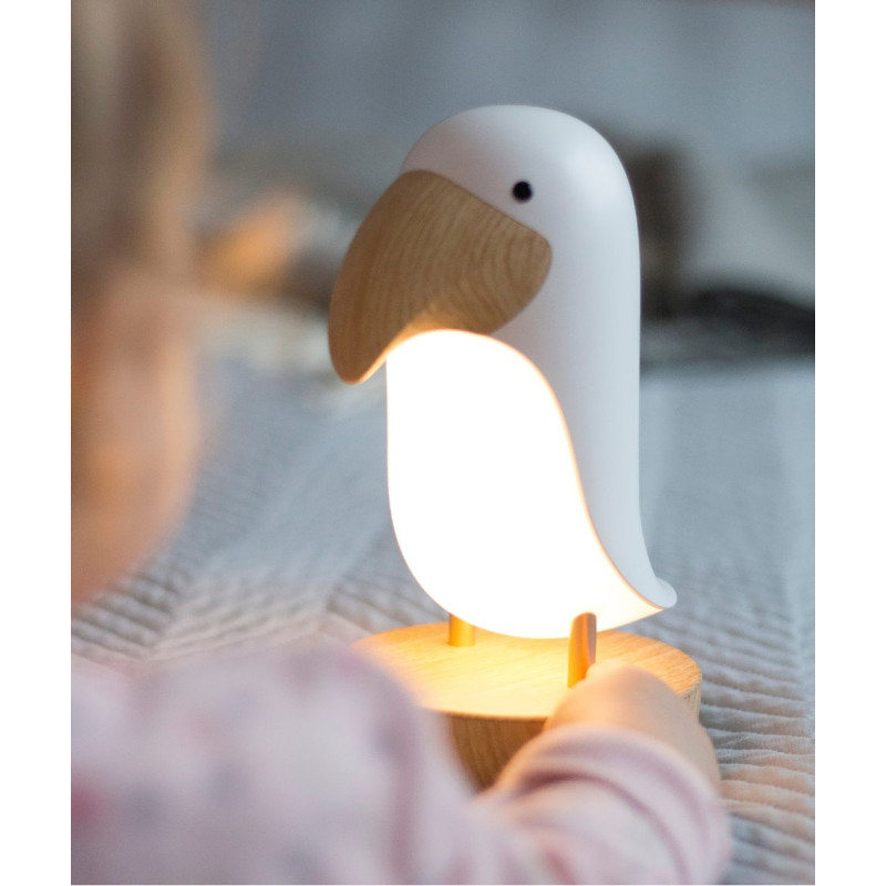 Maskonur Lampka z Głośnikiem Biała
