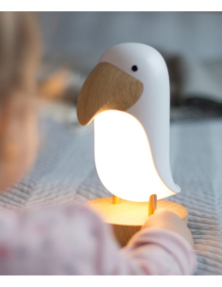 Maskonur Lampka z Głośnikiem Biała