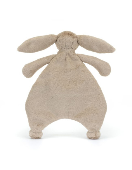 Króliczek Szmatka Przytulanka Beżowa 27 cm