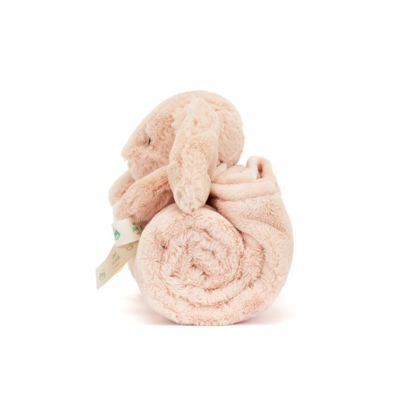 Króliczek Kocyk Pudrowy Róż 70 cm