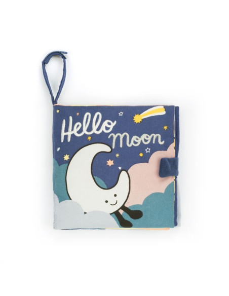„Hello Moon” Książeczka Sensoryczna dla Dzieci
