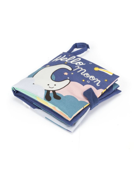 „Hello Moon” Książeczka Sensoryczna dla Dzieci