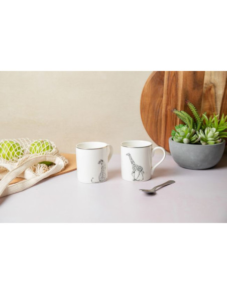 Mikasa Żyrafa Kubek Porcelanowy 280 ml