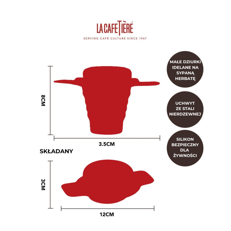 La Cafetiere Składany Zaparzacz do...