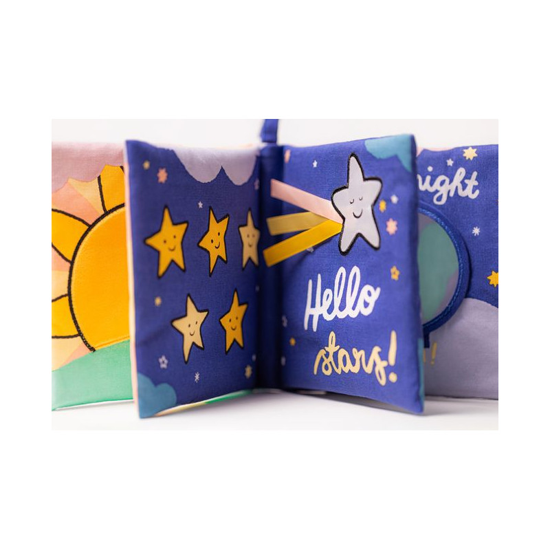 „Hello Moon” Książeczka Sensoryczna...