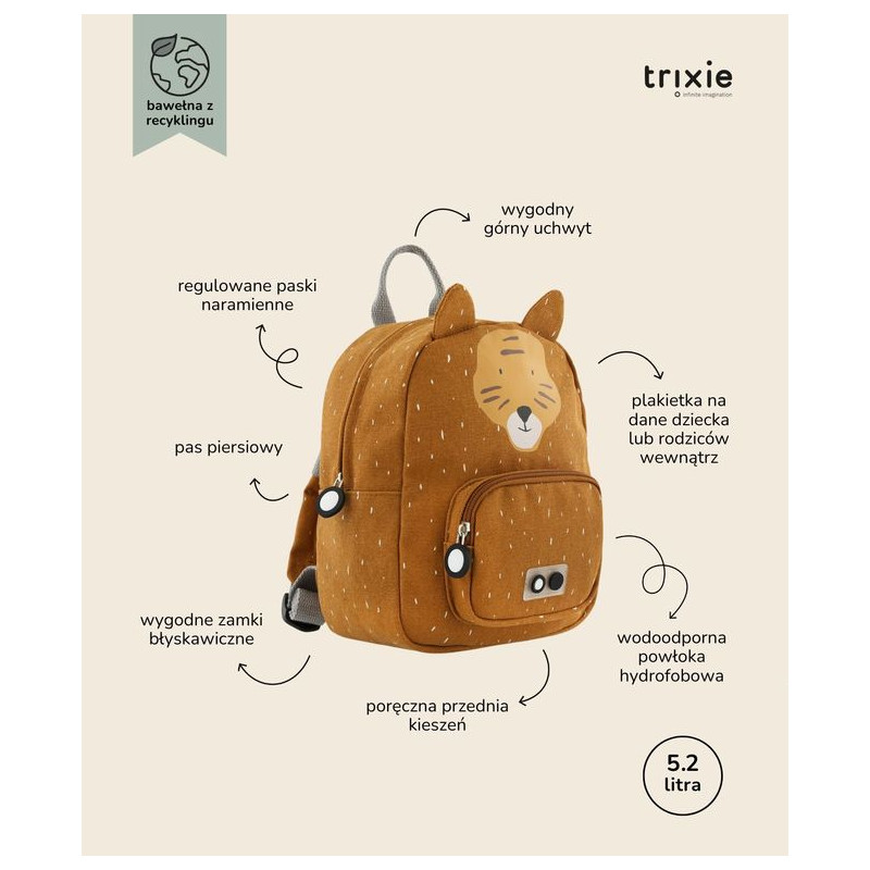 Tygrys Plecak Mały 