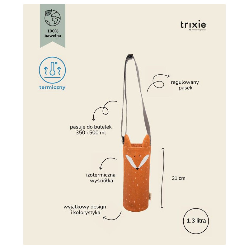 Lis Termiczny Pokrowiec na Bidon -...