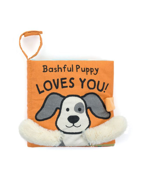 „Bashful Puppy Loves You” Książeczka Sensoryczna dla Dzieci