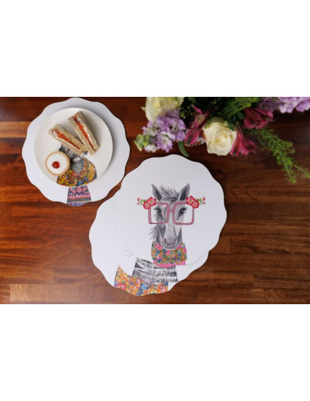 Mikasa Tipperleyhill, Podkładki Okrągłe Małe - 4 szt