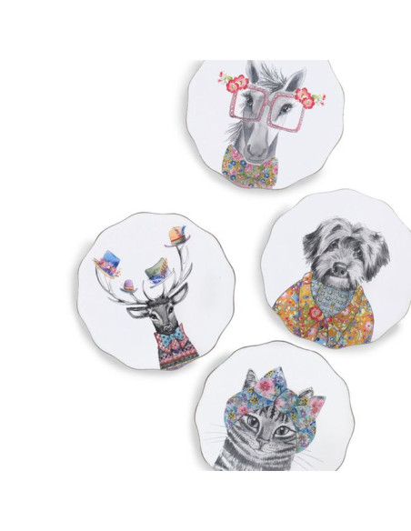 Mikasa Tipperleyhill, Podkładki Okrągłe - 4 szt