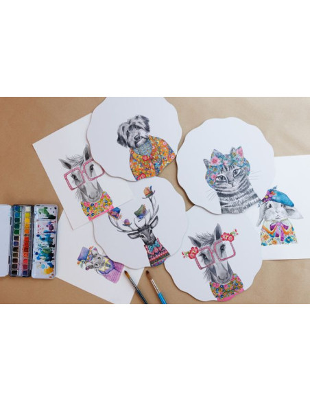 Mikasa Tipperleyhill, Podkładki Okrągłe - 4 szt