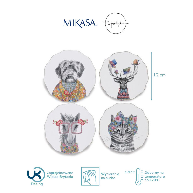 Mikasa Tipperleyhill, Podkładki...
