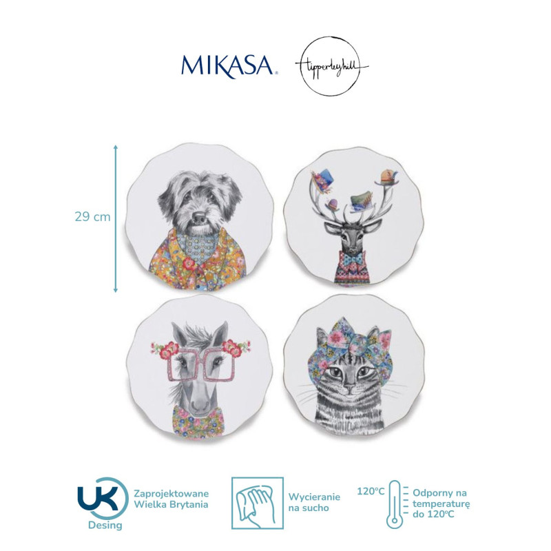 Mikasa Tipperleyhill, Podkładki...
