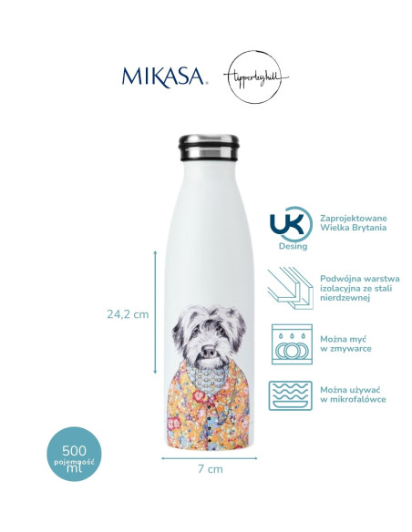 Mikasa Tipperleyhill, Butelka Termiczna Pies - 500 ml