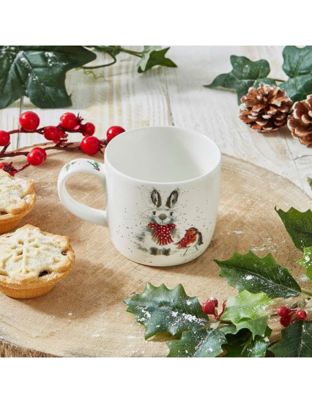 Zajączek i Rudzik Kubek Porcelanowy 310 ml