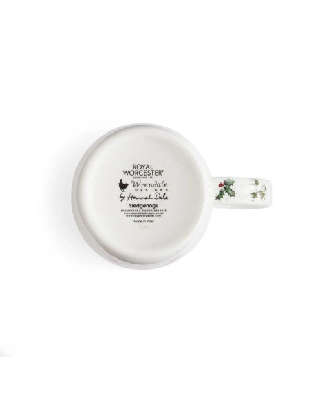 Jeże na Sankach Kubek Porcelanowy 310 ml 