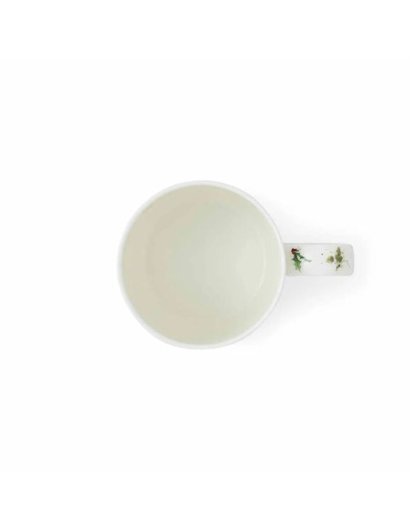 Myszki na Gałązce Ostrokrzewu Kubek Porcelanowy 310 ml