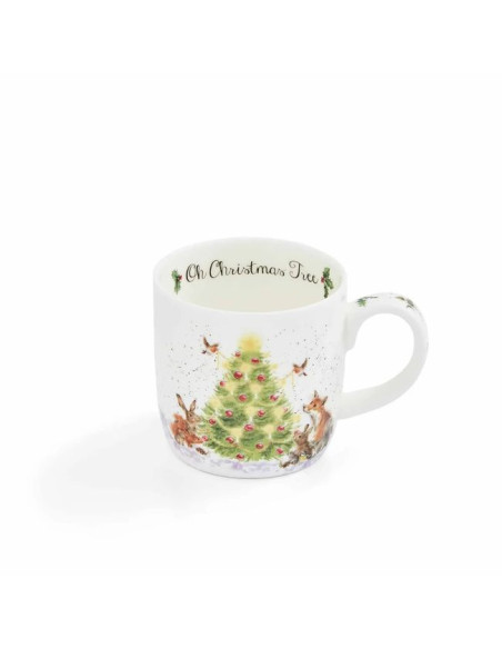 Świąteczna Choinka Kubek Porcelanowy 310 ml