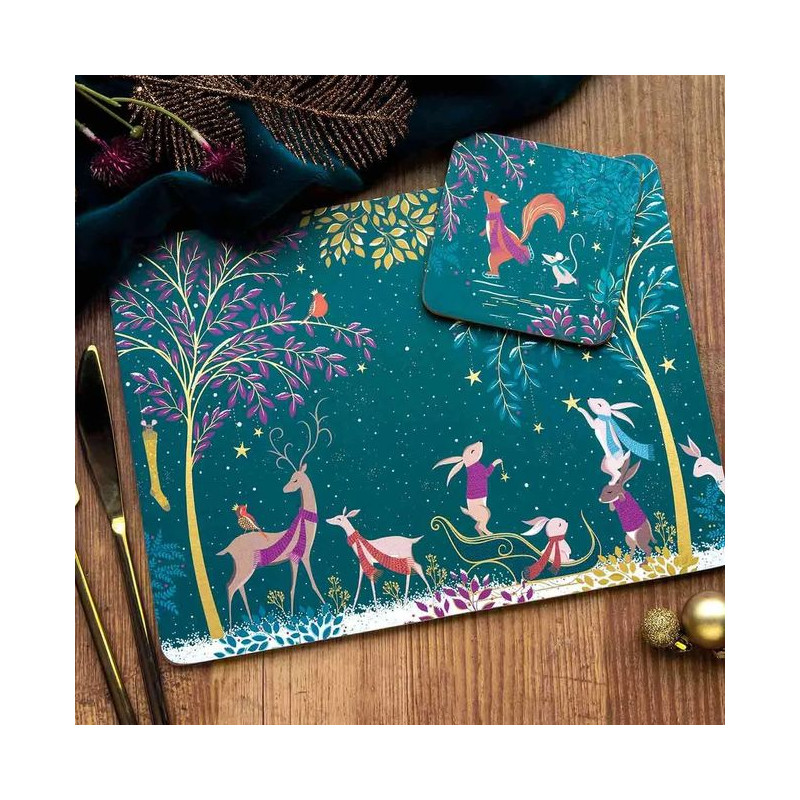 Leśne Opowieści Zima – Podkładki...