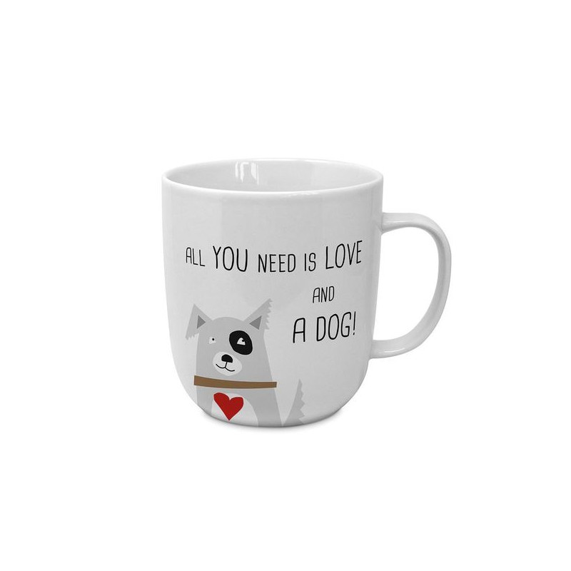„Love and Dog” Kubek Porcelanowy 350 ml 